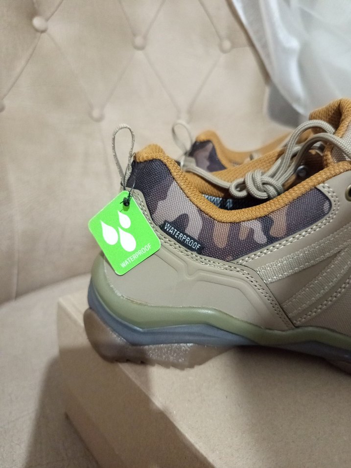 Erkek Kamuflaj Desenli Su Geçirmez Spor Ayakkabı - Görsel 2