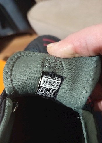 Gri Erkek Spor Terlikler Velcro Bantlı - Görsel 7