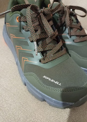 Yeşil Gri Yılan Desenli Erkek Spor Ayakkabı - Görsel 6