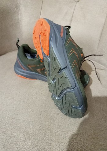 Yeşil Gri Yılan Desenli Erkek Spor Ayakkabı - Görsel 4