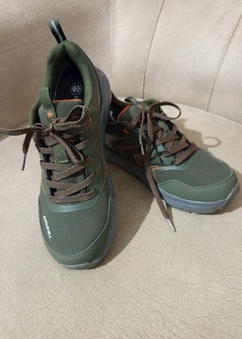 Yeşil Gri Yılan Desenli Erkek Spor Ayakkabı - Görsel 3