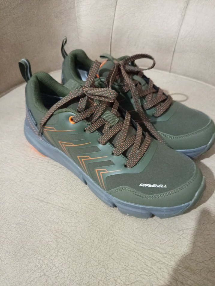 Yeşil Gri Yılan Desenli Erkek Spor Ayakkabı - Görsel 2