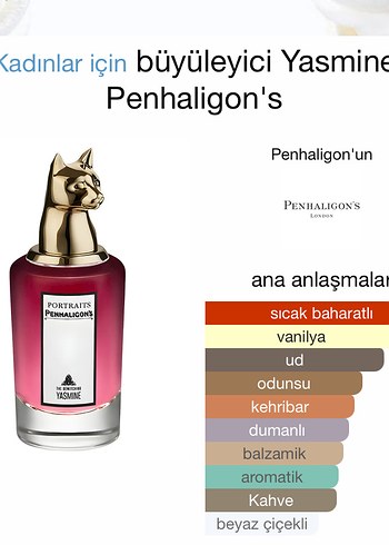 Beden Renk Penhaligon's Yasmine Kadın Parfüm 100 ml
