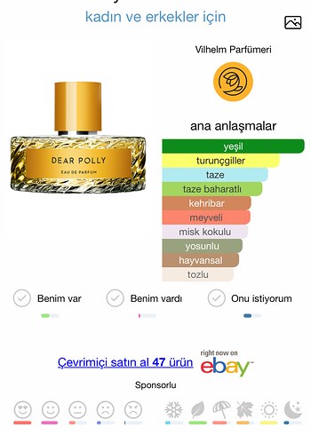  Beden Renk Vilhelm Dear Polly 100 ml