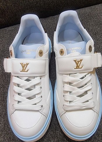 Louis Vuitton İci Disi Deri Louis Vuitton Lv Trainer Sneakers