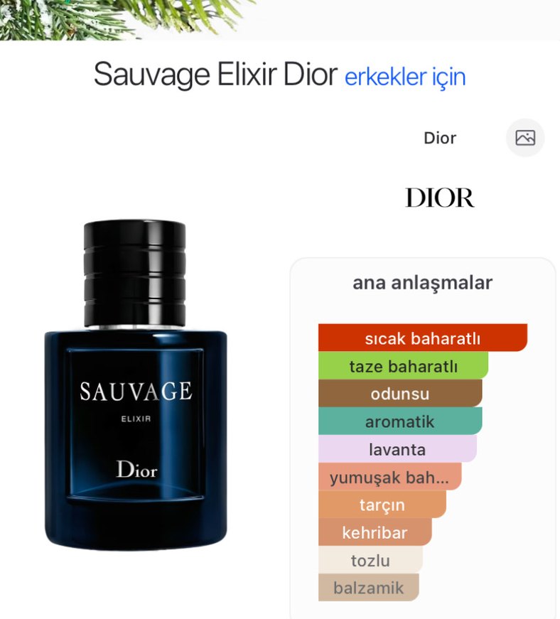 Dior Sauvage Elixir Erkek Parfümü 60 ml - Görsel 3