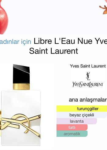 Beden Renk Yves Saint Laurent Kadın Parfümü L'Eau Nue 100 ml