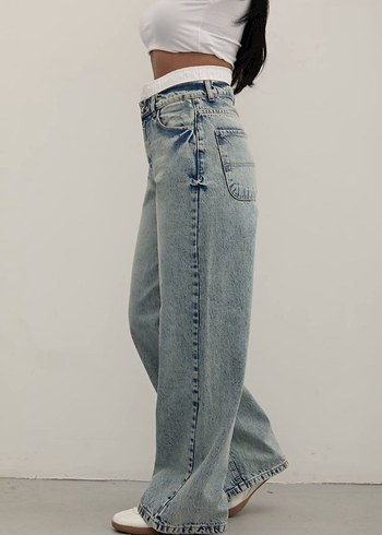 s Beden mavi Renk Zara model jean