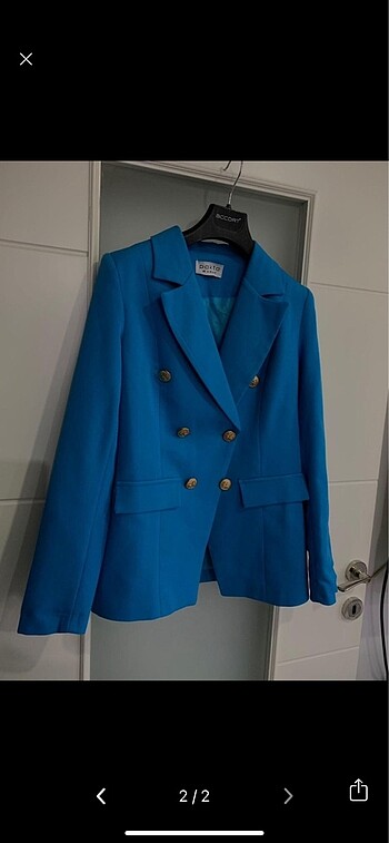 Balmain Balmain model mavi ceket