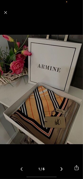 Burberry 0 ipek Şal