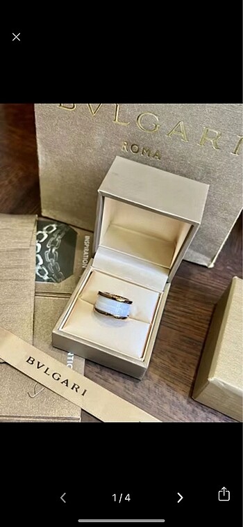 Bvlgari Bvlgari yüzük 9 numara