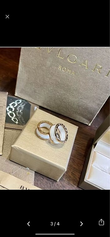 Beden Bvlgari yüzük 9 numara