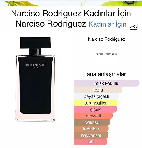  Beden Narciso Rodriguez For Her