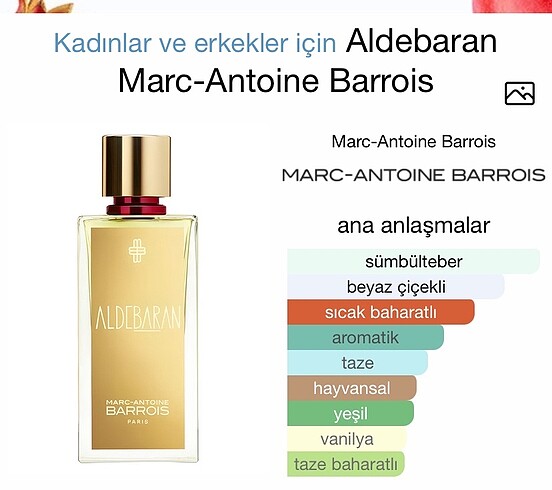Beden Marc Antoine Barrois Aldebaran 100 ml