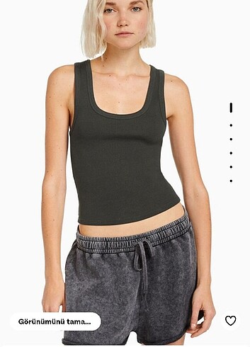 Bershka fitilli atlet