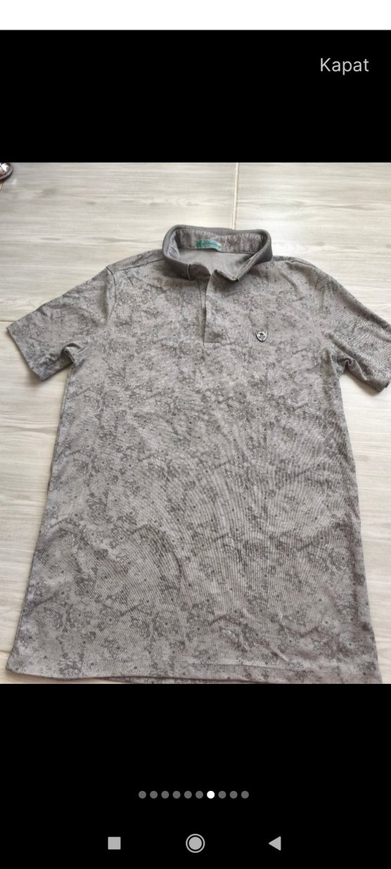 üçlü  Baskılı Erkek Polo Tişörtler - Görsel 5