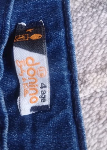 Erkek Çocuk Mavi Denim Pantolon - Görsel 4