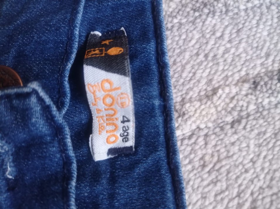 Erkek Çocuk Mavi Denim Pantolon - Görsel 4