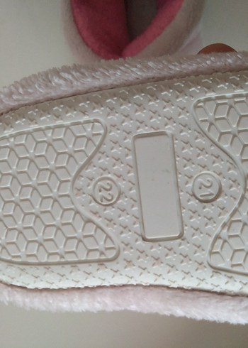 Pembe Nakışlı Kız Çocuk Terliği - Görsel 5