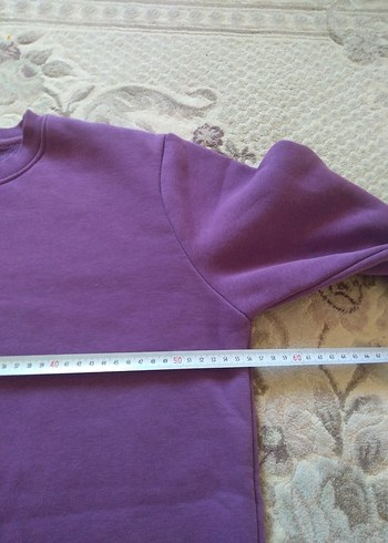 Mor erkek Sweatshirt Uzun Kollu - Görsel 4