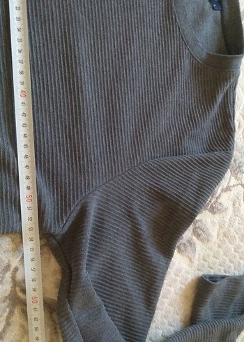 Gri Erkek Sweatshirt Uzun Kollu - Görsel 5