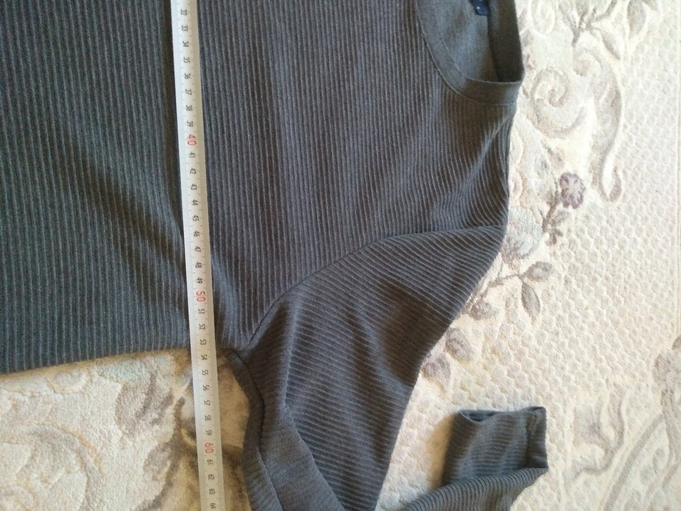 Gri Erkek Sweatshirt Uzun Kollu - Görsel 5