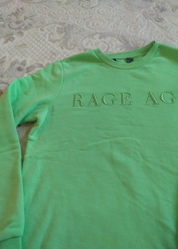 Yeşil RAGEAGE Kadın Sweatshirt - Görsel 3