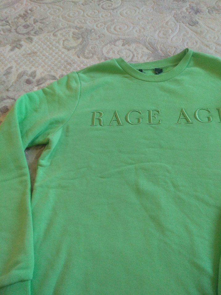 Yeşil RAGEAGE Kadın Sweatshirt - Görsel 3