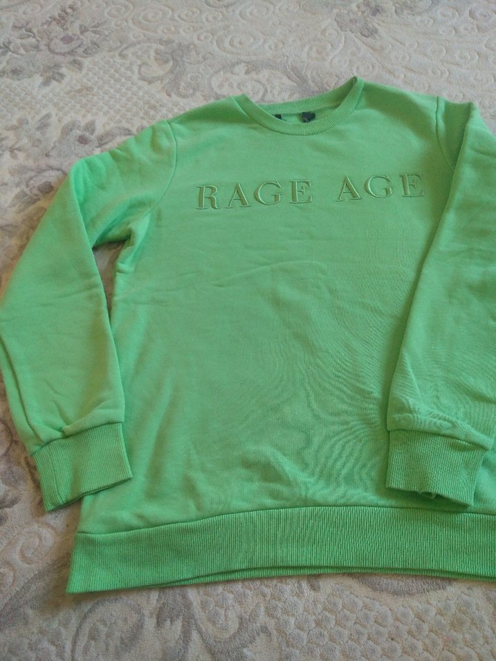 Yeşil RAGEAGE Kadın Sweatshirt - Görsel 2