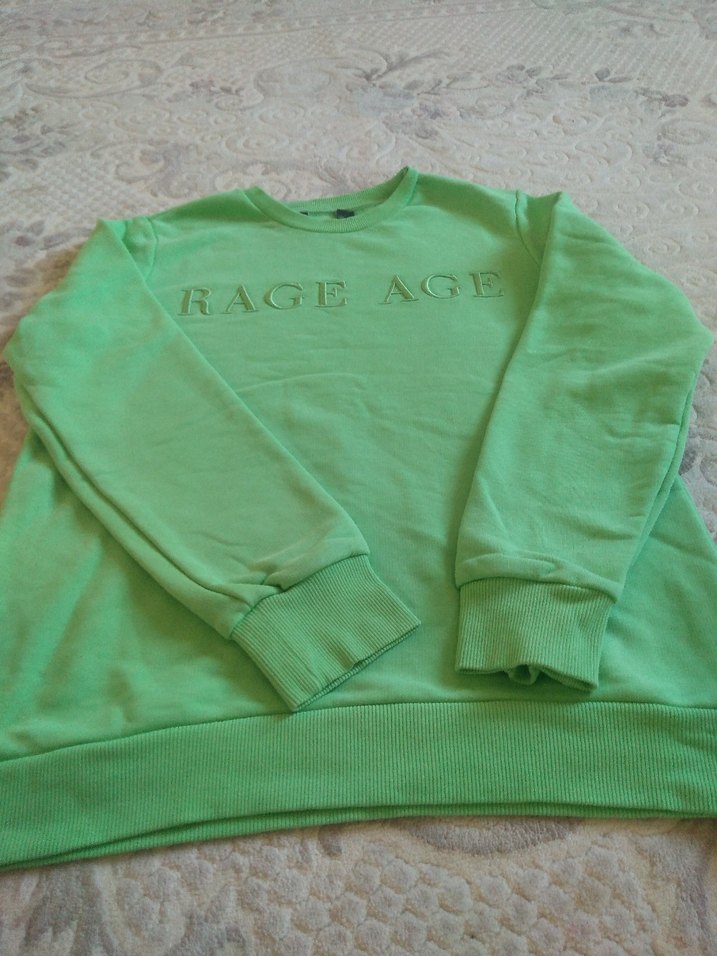 Yeşil RAGEAGE Kadın Sweatshirt - Görsel 5