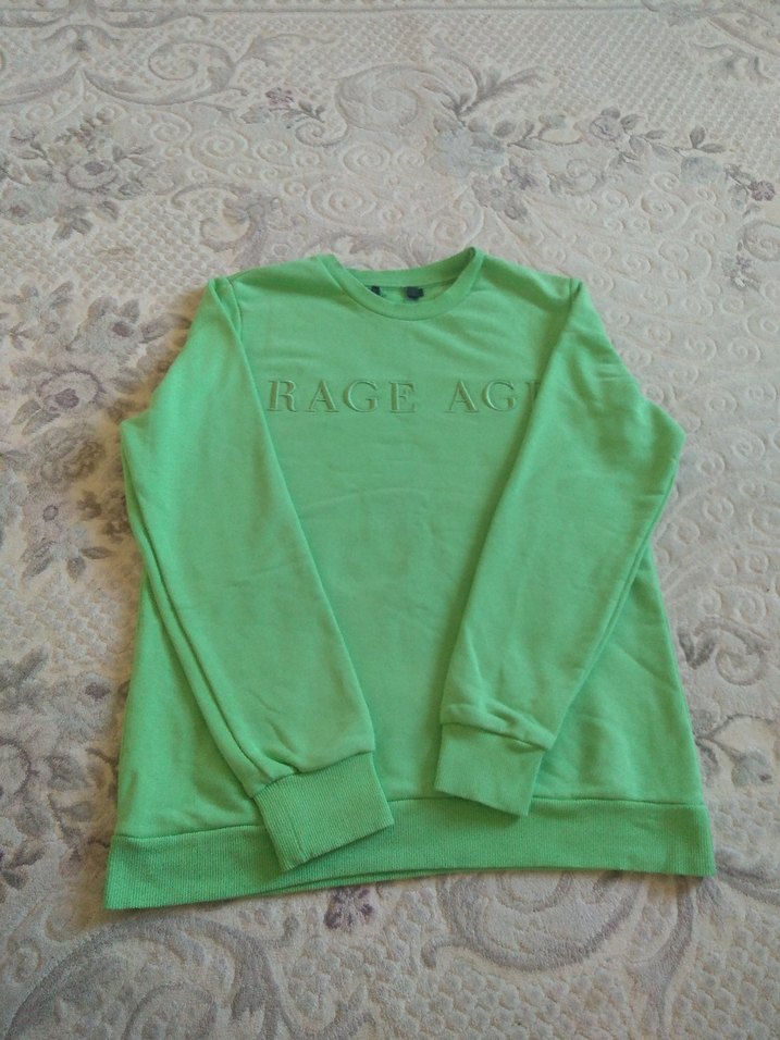 Yeşil RAGEAGE Kadın Sweatshirt - Görsel 4