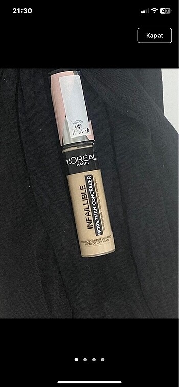 loreal paris kapatıcı 322