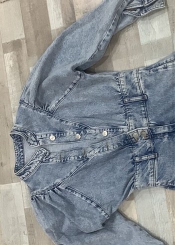 Kadın Denim Tulum - Görsel 2