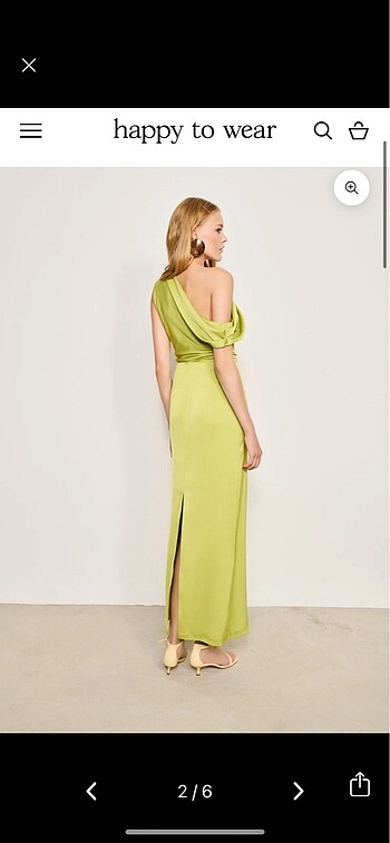 Happy to wear bayan elbise - Görsel 2