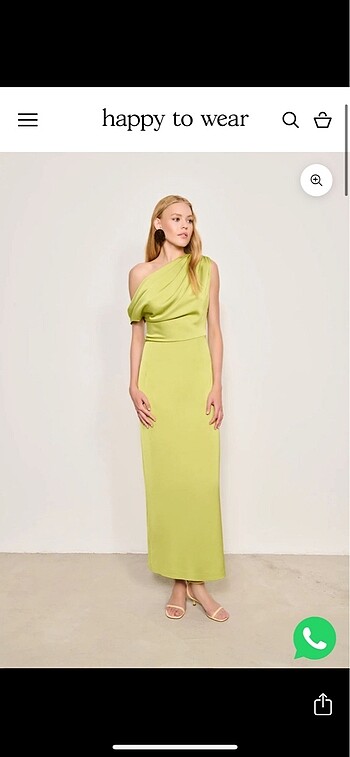 Happy to wear bayan elbise - Görsel 3