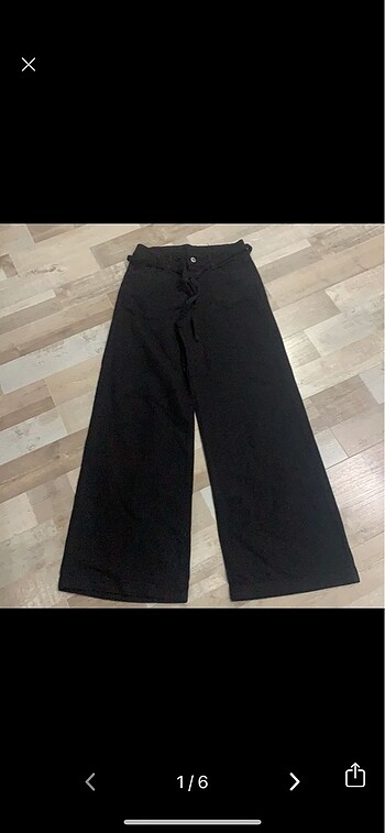 Diğer Bayan bol paça pantolon
