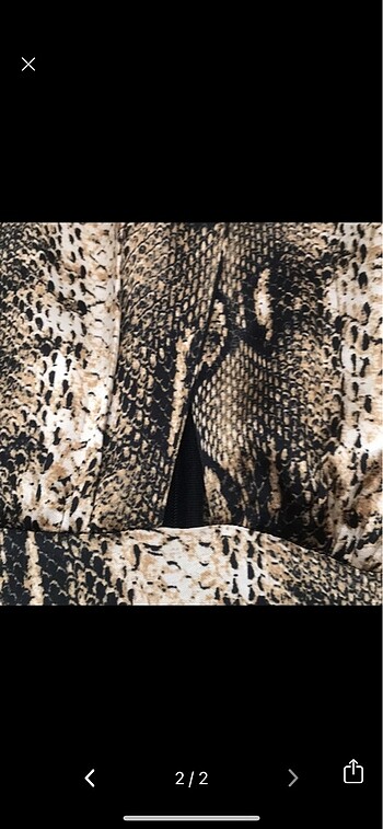 Leopar elbise - Görsel 3