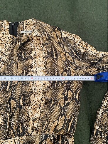 Leopar elbise - Görsel 4