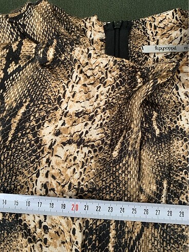 Leopar elbise - Görsel 5