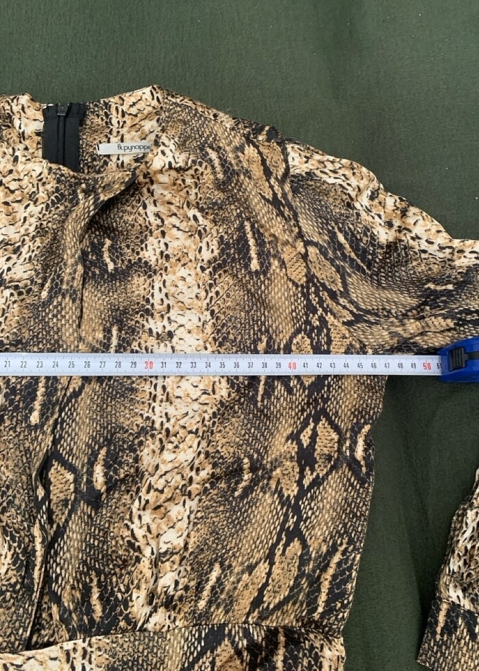 Leopar elbise - Görsel 4