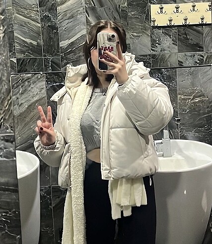 bershka deri mont