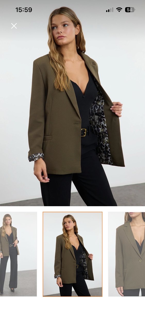 Blazer ceket - Görsel 2