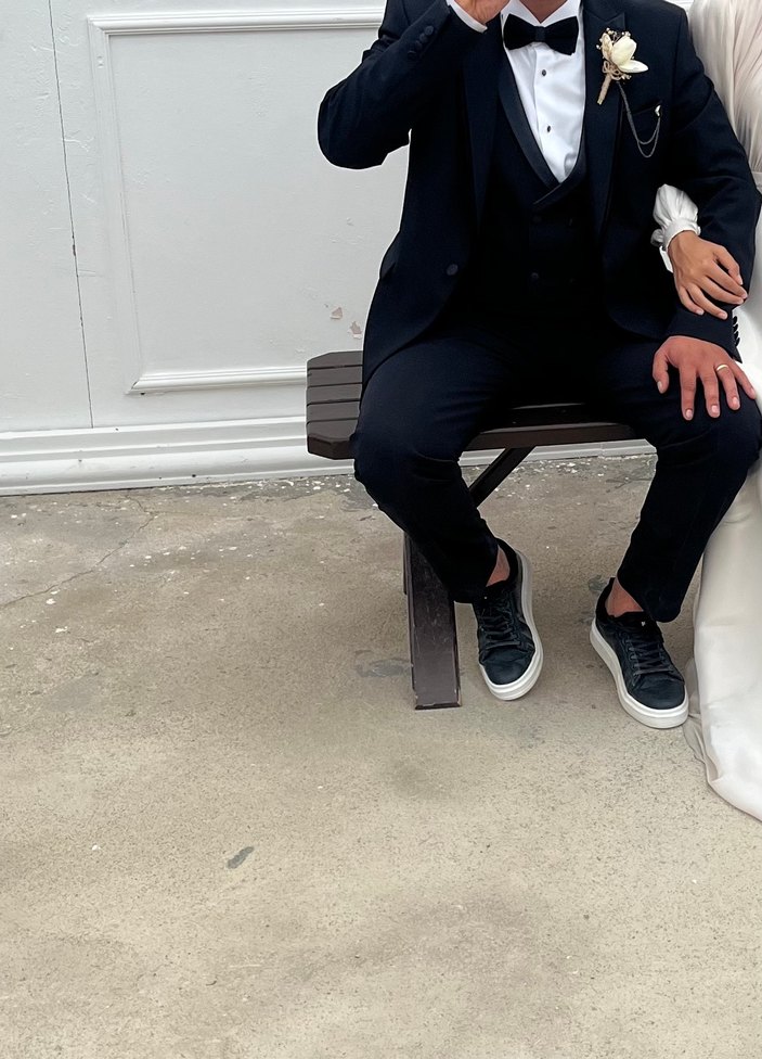 Klasik Siyah Erkek Takım Elbise - Görsel 2