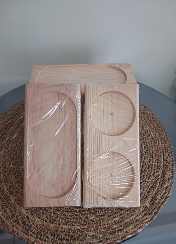 Ikea 1 adet ahşap stand