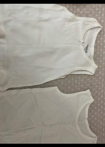 Beyaz Çocuk Atlet 4'lü Paket - Görsel 2