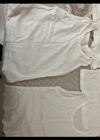 Beyaz Çocuk Atlet 4'lü Paket - Görsel 3