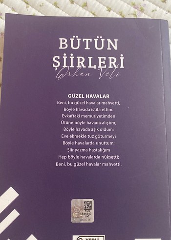 Orhan Veli Bütün Şiirleri Kitabı - Görsel 2