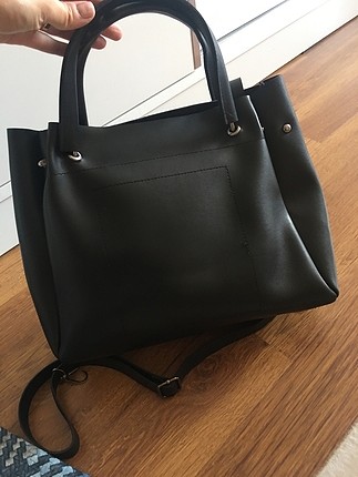 Siyah Zara model çanta 