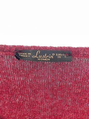 36 Beden bordo Renk PreLoved Triko Elbise %70 İndirimli.