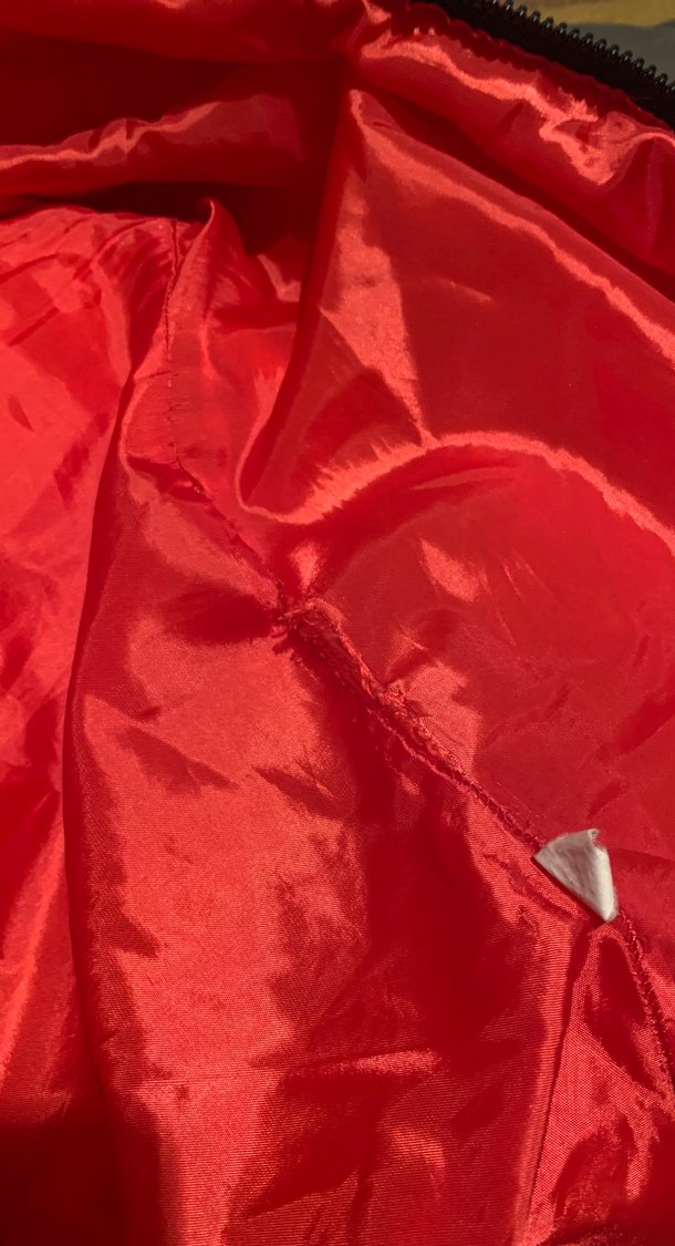 Kırmızı Fermuarlı Kadın Ceket - Görsel 3